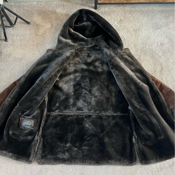 Vintage Fleet Street Leather Mid-Length Coat - Picture 3 of 12